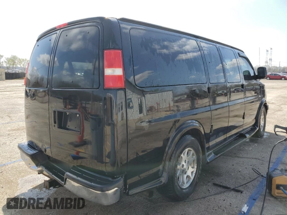 2005 Chevrolet Express Cargo Van YF7 Upfitter with VIN 1GBFG15T151189553, listed as a Copart auction lot 52125375 with 234,494 mi miles and Salvage Title. Bid and sale history available at carsss.com. Image 3.