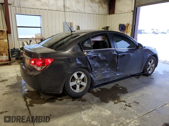 2014 Chevrolet Cruze 1LT with VIN 1G1PC5SB6E7288051, listed as a Copart auction lot 87316504 with 56,060 mi miles and Salvage Title. Bid and sale history available at carsss.com. Image 3.