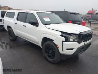 2024 Nissan Frontier PRO-4X with VIN 1N6ED1EK8RN624894, listed as a IAAI auction lot 41962547 with 62,818 mi miles. Bid and sale history available at carsss.com. Image 1.