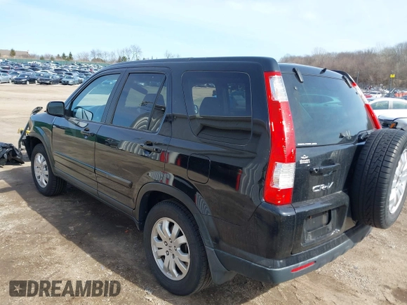 2005 Honda CR-V EX SE with VIN SHSRD78945U334461, listed as a IAAI auction lot 41775974 with 147,876 mi miles. Bid and sale history available at carsss.com. Image 3.