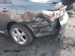 2011 Toyota Corolla L with VIN 2T1BU4EE4BC581004, listed as a IAAI auction lot 41846956 with 156,363 mi miles. Bid and sale history available at carsss.com. Image 6.