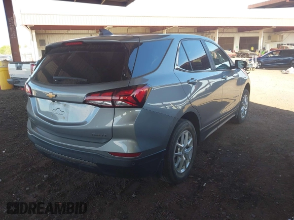 2023 Chevrolet Equinox LT with VIN 3GNAXTEG9PL155397, listed as a IAAI auction lot 42086119 with 27,048 mi miles and . Bid and sale history available at DreamBid. Image 4.
