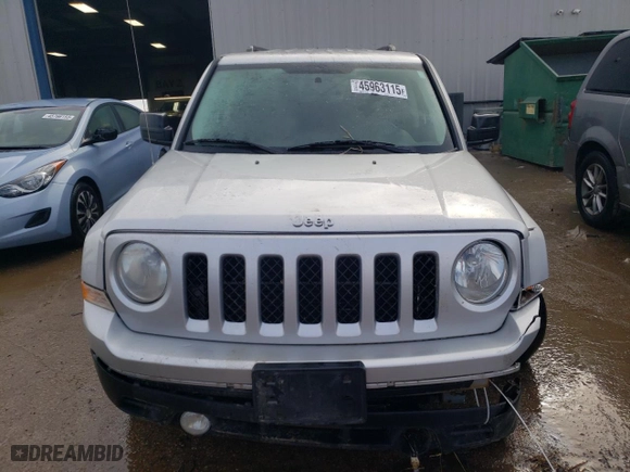 2012 Jeep Patriot Sport with VIN 1C4NJRBB3CD553194, listed as a Copart auction lot 45963115 with 124,013 mi miles and Salvage Title. Bid and sale history available at carsss.com. Image 5.