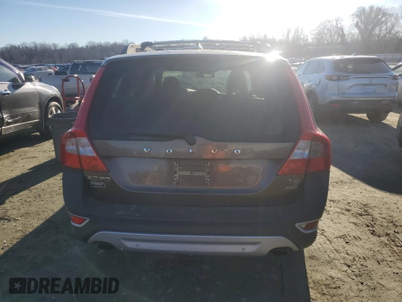2012 Volvo XC70 T6 with VIN YV4902BZ0C1138857, listed as a Copart auction lot 88492725 with 192,091 mi miles and Salvage Title. Bid and sale history available at DreamBid. Image 6.