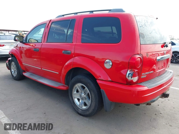 2005 Dodge Durango Limited with VIN 1D8HB58D65F558040, listed as a IAAI auction lot 42734028 with 250,267 mi miles and . Bid and sale history available at DreamBid. Image 3.