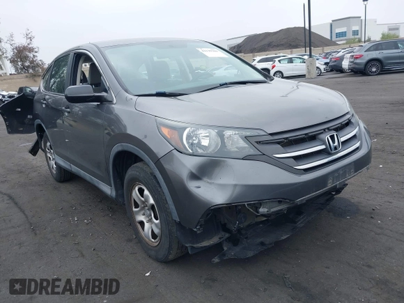 2014 Honda CR-V LX with VIN 2HKRM3H37EH522033, listed as a IAAI auction lot 42139386 with 156,214 mi miles. Bid and sale history available at carsss.com. Image 1.