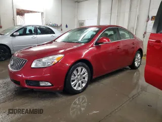 2012 Buick Regal with VIN 2G4GR5ER5C9213573, listed as a Copart auction lot 82206884 with 44,535 mi miles and Salvage Title. Bid and sale history available at carsss.com. Image 1.