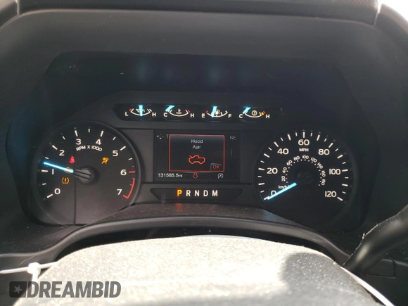 2020 Ford F-150 XL with VIN 1FTEX1CP5LFC31512, listed as a Copart auction lot 65382165 with 131,585 mi miles and Salvage title. Bid and sale history available at DreamBid. Image 9.