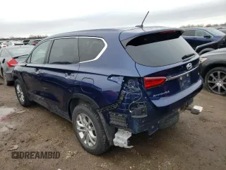 2019 Hyundai Santa Fe SE with VIN 5NMS2CAD3KH104099, listed as a Copart auction lot 37060083 with 75,704 mi miles. Bid and sale history available at carsss.com. Image 2.