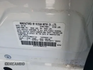 2021 Infiniti Q50 Signature Edition z VIN JN1EV7CR7MM751141, wystawiony jako Copart lot #44447575 z przebiegiem 44 359 mil mil oraz Szkoda całkowita • Salvage title. Historia ofert i sprzedaży dostępna na DreamBid. Obrazek 12.