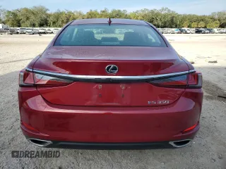 2024 Lexus ES with VIN 58ADZ1B18RU166151, listed as a Copart auction lot 87188364 with 12,026 mi miles and Salvage Title. Bid and sale history available at carsss.com. Image 6.