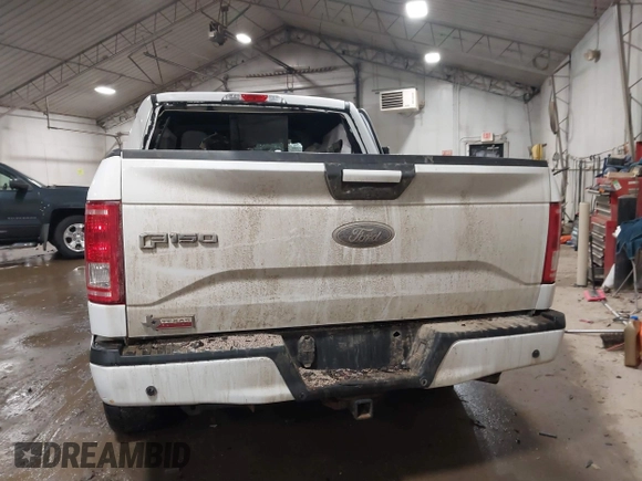 2015 Ford F-150 XLT with VIN 1FTEW1EP5FFB32595, listed as a IAAI auction lot 41477665 with 120,441 mi miles. Bid and sale history available at carsss.com. Image 16.