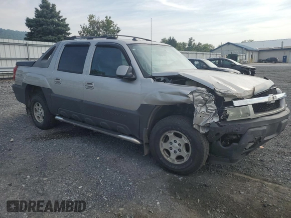 2004 Chevrolet Avalanche Z71 with VIN 3GNEK12T54G235614, listed as a Copart auction lot 78718624 with 187,103 mi miles and Salvage Title. Bid and sale history available at DreamBid. Image 4.