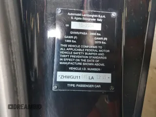 2005 Lamborghini Gallardo z VIN ZHWGU11S65LA02165, wystawiony jako Copart lot #48230615 z przebiegiem 42 121 mil mil oraz Szkoda całkowita • Salvage title. Historia ofert i sprzedaży dostępna na DreamBid. Obrazek 13.