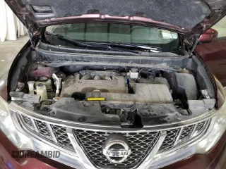 2014 Nissan Murano SL z VIN JN8AZ1MW6EW518217, wystawiony jako Copart lot #57283105 z przebiegiem 119 700 mil mil oraz Szkody całkowita. Historia ofert i sprzedaży dostępna na DreamBid. Obrazek 12.