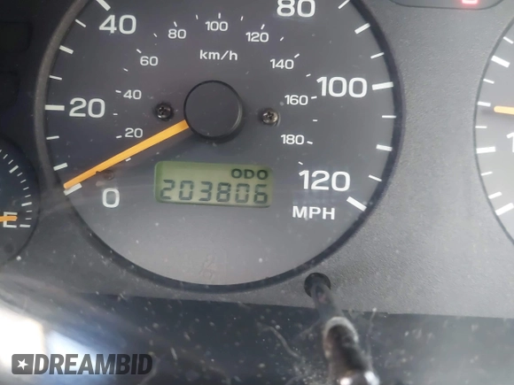 1999 Subaru Forester L with VIN JF1SF635XXH735202, listed as a IAAI auction lot 41489355 with 290,000 mi miles. Bid and sale history available at carsss.com. Image 7.