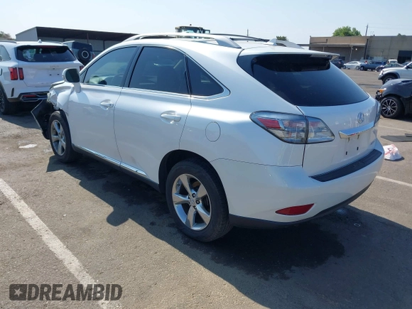 2012 Lexus RX 350 with VIN 2T2ZK1BA8CC068999, listed as a IAAI auction lot 42422104 with 92,060 mi miles and . Bid and sale history available at DreamBid. Image 3.