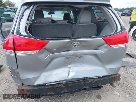 2011 Toyota Sienna XLE AAS with VIN 5TDYK3DCXBS133044, listed as a IAAI auction lot 42722691 with 179,497 mi miles and . Bid and sale history available at DreamBid. Image 6.