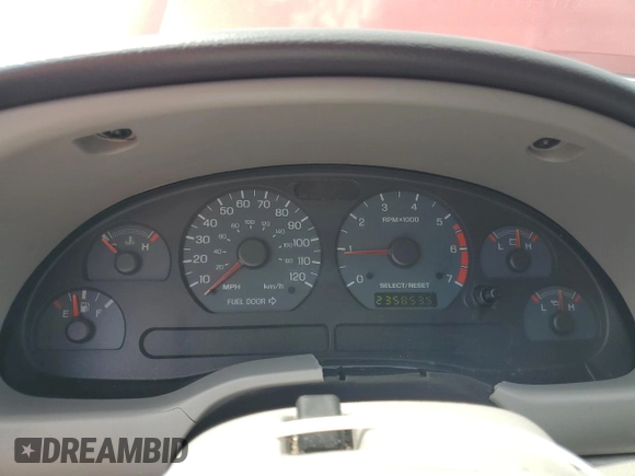 2003 Ford Mustang Standard with VIN 1FAFP40403F418081, listed as a Copart auction lot 49983165 with 232,853 mi miles and Salvage Title. Bid and sale history available at carsss.com. Image 9.