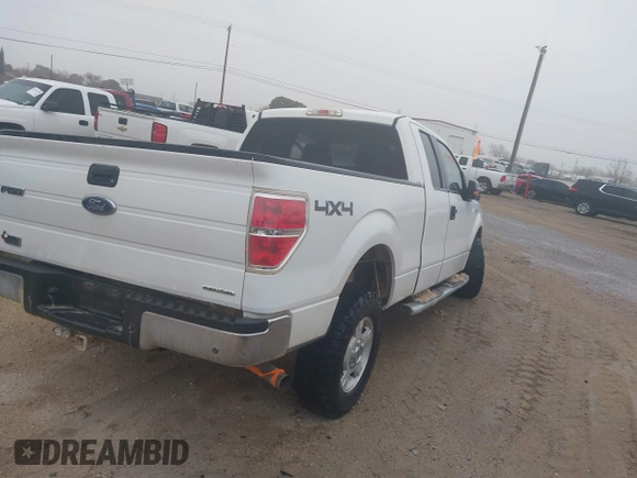 2014 Ford F-150 XL with VIN 1FTFX1EF3EKE72732, listed as a IAAI auction lot 41277885 with 153,712 mi miles. Bid and sale history available at carsss.com. Image 4.