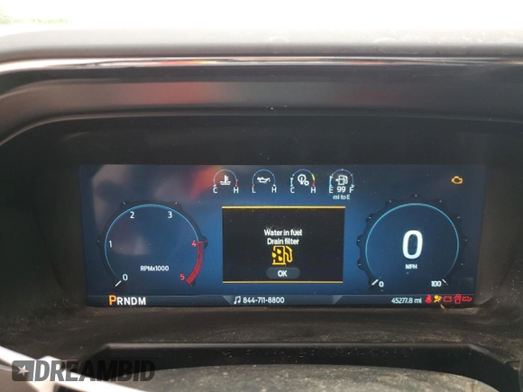 2024 Ford F-250 XL с VIN 1FT8W2BM4REC70118, выставлен на аукционе Copart как лот 55489935 с пробегом 45 277 миль миль и Списание • Salvage title. История ставок и продаж доступна на DreamBid. Изображение 9.