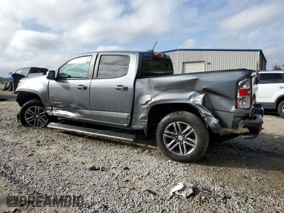 2021 Chevrolet Colorado 2WD Work Truck with VIN 1GCGSBEN8M1299200, listed as a Copart auction lot 41637655 with 51,757 mi miles and Salvage title. Bid and sale history available at DreamBid. Image 2.