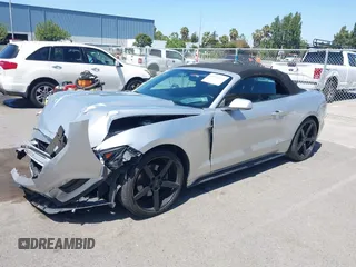 2015 Ford Mustang V6 with VIN 1FATP8EMXF5418893, listed as a IAAI auction lot 42396710 with 103,560 mi miles and . Bid and sale history available at DreamBid. Image 16.