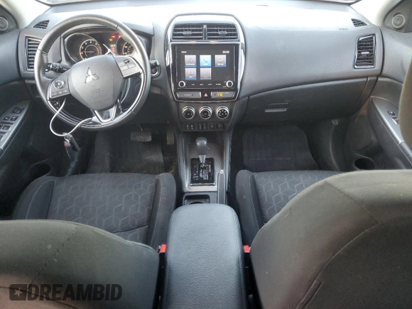 2020 Mitsubishi Outlander Sport SE 2.0 with VIN JA4AP4AU6LU022889, listed as a Copart auction lot 88960705 with 88,775 mi miles and Salvage Title. Bid and sale history available at carsss.com. Image 8.
