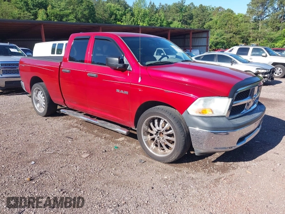 2010 Dodge 1500 SLT with VIN 1D7RB1GP7AS245691, listed as a IAAI auction lot 42143189 with 226,735 mi miles and . Bid and sale history available at carsss.com. Image 1.