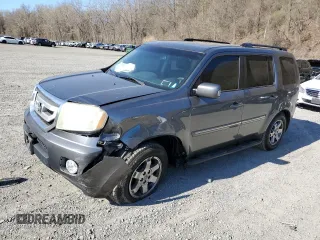2010 Honda Pilot Touring with VIN 5FNYF4H93AB038871, listed as a Copart auction lot 53240375 with 211,397 mi miles and Salvage Title. Bid and sale history available at carsss.com. Image 1.