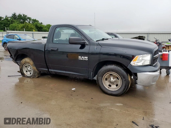 2013 Ram 1500 Tradesman with VIN 3C6JR6AG6DG586544, listed as a Copart auction lot 60459775 with 128,000 mi miles and Salvage title. Bid and sale history available at DreamBid. Image 4.