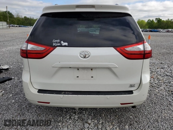 2016 Toyota Sienna Limited z VIN 5TDDK3DC8GS129290, wystawiony jako Copart lot #57039465 z przebiegiem 123 372 mil mil oraz Szkoda całkowita • Salvage title. Historia ofert i sprzedaży dostępna na DreamBid. Obrazek 6.
