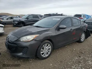 2012 Mazda Mazda3 i Touring with VIN JM1BL1VFXC1514472, listed as a Copart auction lot 46080265 with 124,701 mi miles and Salvage Title. Bid and sale history available at carsss.com. Image 1.