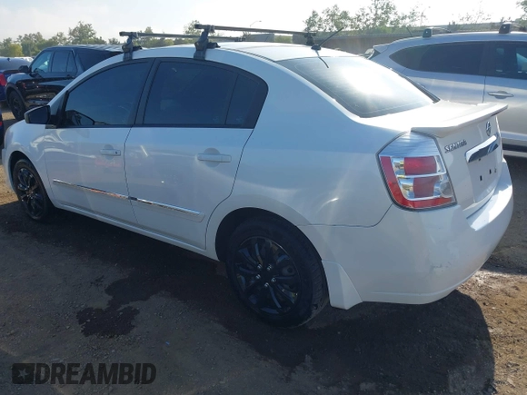 2012 Nissan Sentra S with VIN 3N1AB6AP0CL774000, listed as a IAAI auction lot 42714588 with 168,125 mi miles and . Bid and sale history available at DreamBid. Image 3.
