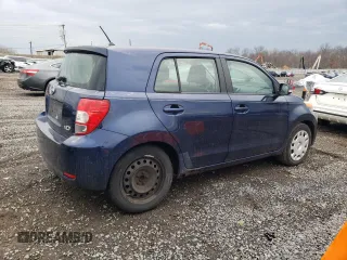 2008 Scion xD with VIN JTKKU10498J001085, listed as a Copart auction lot 47195615 with 191,904 mi miles and Clean Title. Bid and sale history available at carsss.com. Image 3.