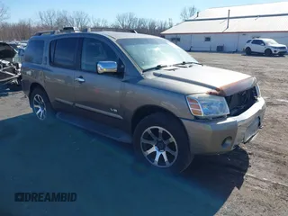 2006 Nissan Armada SE z VIN 5N1AA08B86N731869, wystawiony jako IAAI lot #41644941 z przebiegiem 131 725 mil mil oraz . Historia ofert i sprzedaży dostępna na DreamBid. Obrazek 1.