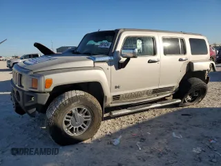 2007 Hummer H3 SUV with VIN 5GTDN13E078199569, listed as a Copart auction lot 85874234 with 204,754 mi miles and Salvage Title. Bid and sale history available at carsss.com. Image 1.