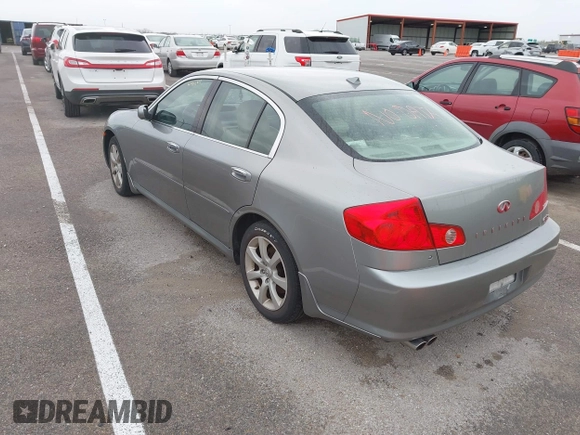 2006 Infiniti G35 z VIN JNKCV51F66M617966, wystawiony jako IAAI lot #41962885 z przebiegiem 196 694 mil mil oraz . Historia ofert i sprzedaży dostępna na DreamBid. Obrazek 3.