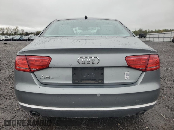 2013 Audi A8 L 3.0L with VIN WAURGAFD3DN002771, listed as a Copart auction lot 51695195 with 117,786 mi miles and Clean Title. Bid and sale history available at carsss.com. Image 6.