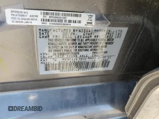 2024 Nissan Sentra S with VIN 3N1AB8BV6RY303974, listed as a Copart auction lot 59306595 with 18,283 mi miles and Clean title. Bid and sale history available at DreamBid. Image 12.