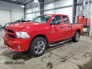 2013 Ram 1500 Express z VIN 1C6RR7FT0DS566782, wystawiony jako Copart lot #57728235 z przebiegiem 180 243 mil mil oraz Szkoda całkowita • Salvage title. Historia ofert i sprzedaży dostępna na DreamBid. Obrazek 1.