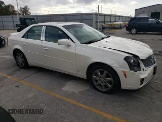 2007 Cadillac CTS with VIN 1G6DP577270164828, listed as a Copart auction lot 78255194 with 96,417 mi miles and Salvage Title. Bid and sale history available at carsss.com. Image 4.