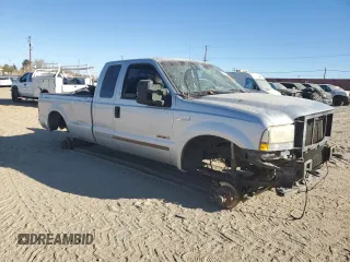 2003 Ford Super Duty F-250 XL with VIN 1FTNX21P23EC93545, listed as a Copart auction lot 79970334 with 0 mi miles and Salvage Title. Bid and sale history available at carsss.com. Image 4.