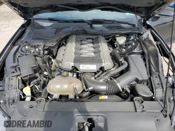 2015 Ford Mustang GT with VIN 1FA6P8CF5F5340461, listed as a Copart auction lot 54206965 with 75,313 mi miles and Salvage Title. Bid and sale history available at DreamBid. Image 11.