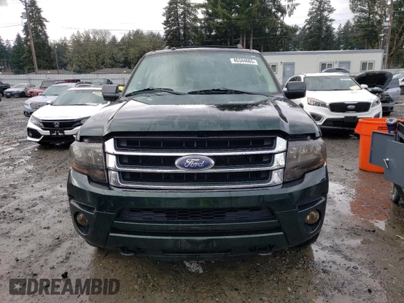 2015 Ford Expedition XL with VIN 1FMJU1GT8FEF45742, listed as a Copart auction lot 46344665 with 121,789 mi miles and Salvage title. Bid and sale history available at DreamBid. Image 5.