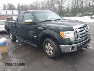 2012 Ford F-150 XL with VIN 1FTFX1ET2CFC15332, listed as a IAAI auction lot 41391936 with 1 mi miles. Bid and sale history available at carsss.com. Image 1.