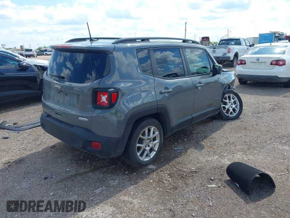 2020 Jeep Renegade Altitude z VIN ZACNJABB0LPL55950, wystawiony jako IAAI lot #42222826 z przebiegiem 74 022 mil mil oraz . Historia ofert i sprzedaży dostępna na DreamBid. Obrazek 4.