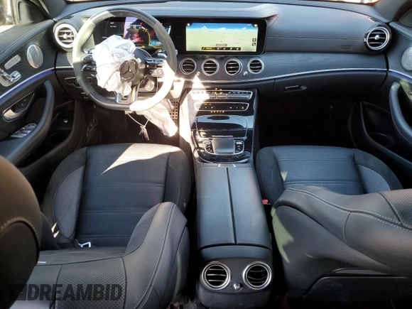 2023 Mercedes-Benz E 53 AMG with VIN W1KZF6BB3PB101562, listed as a Copart auction lot 41483845 with 16,312 mi miles and Salvage Title. Bid and sale history available at DreamBid. Image 8.