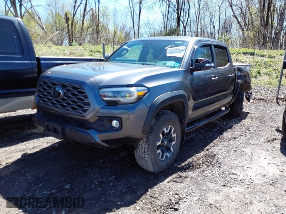 2023 Toyota Tacoma 4WD SR with VIN 3TMCZ5AN4PM625017, listed as a IAAI auction lot 41207111 with 38,582 mi miles. Bid and sale history available at carsss.com. Image 2.