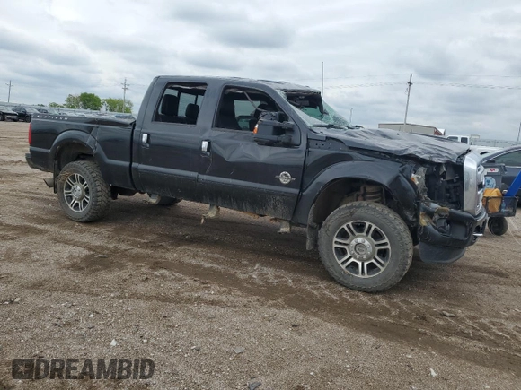 2013 Ford F-350 Platinum z VIN 1FT8W3BTXDEB51852, wystawiony jako Copart lot #58228825 z przebiegiem 6 577 mil mil oraz Szkoda całkowita • Salvage title. Historia ofert i sprzedaży dostępna na DreamBid. Obrazek 4.